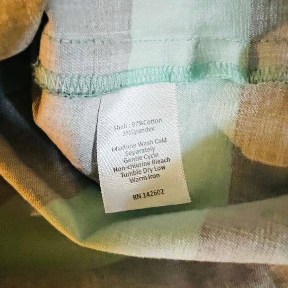 Sail To Sble Striped High Bishop Neck Dress Size S Small Teal Gold - Picture 5 of 9